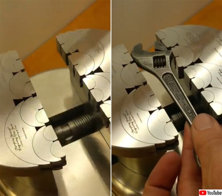 メカマニア必見！幾何学的な機構が美しい万力（まんりき）のずっと見てられる動画 | カラパイア
