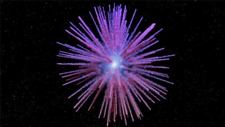 1181年の超新星爆発の残骸である