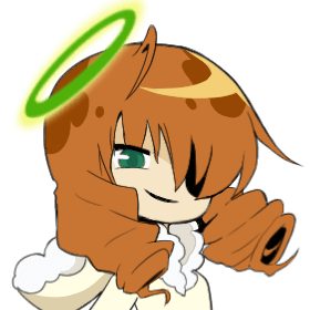 パルモの表情、にやり