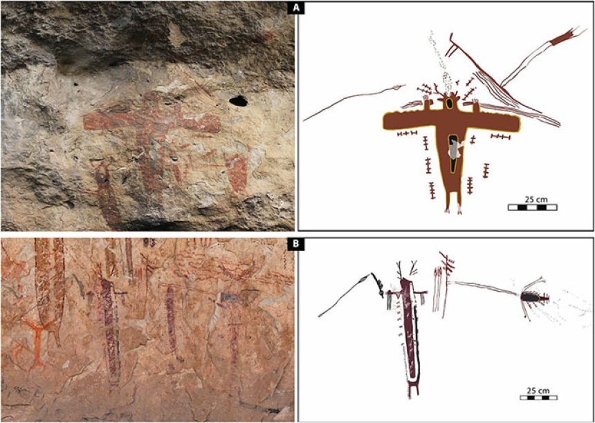 アメリカ大陸最古の岩絵は4000年以上、メソアメリカ文明の宇宙観に影響