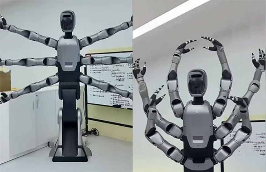 人の真似はやめた。腕を6本に増設した異形のロボット「MIRO U」が工場