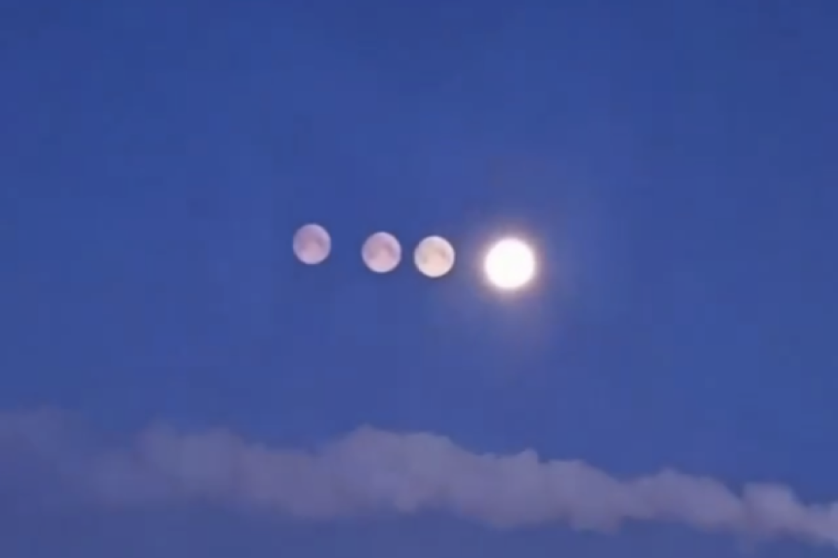 幻月？それとも光の反射？ロシアで撮影された4つの月の正体とは